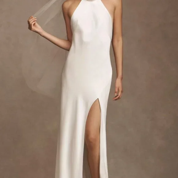 ANTHROPOLOGIE WEDDING DRESS - Jenny Yoo Harlyn Gown - Picture 5 of 6